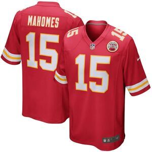 Patrick Mahomes Kansas City Chiefs Boys Red Nike Football Jersey YL 14/16